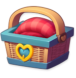 Springtime picnic basket II