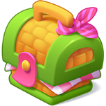 Chest with ingredients